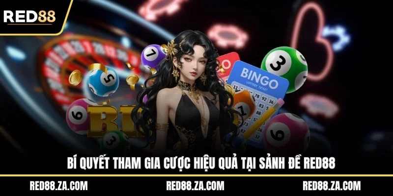 Bí quyết tham gia cược hiệu quả tại sảnh đề RED88